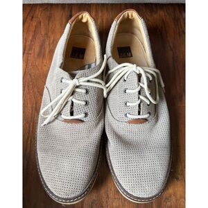 Johnston & Murphy Men's Perforated Suede Casual Sneaker Style Shoes Size 11.5